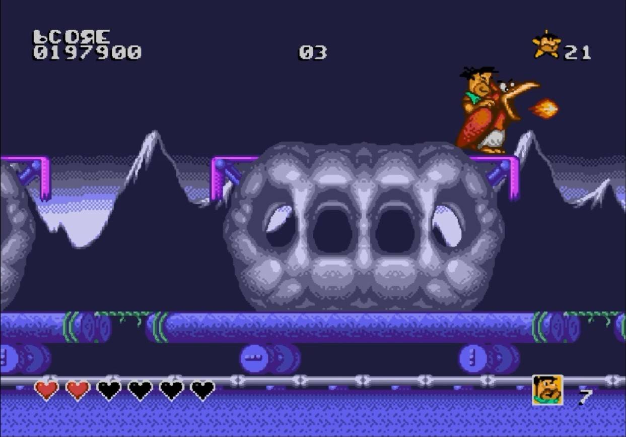 Flintstones, The - геймплей игры Sega Mega Drive\Genesis
